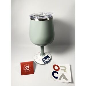 ORCA Vino 15oz Insulated Wine Tumbler w/ Lid – Sage - New